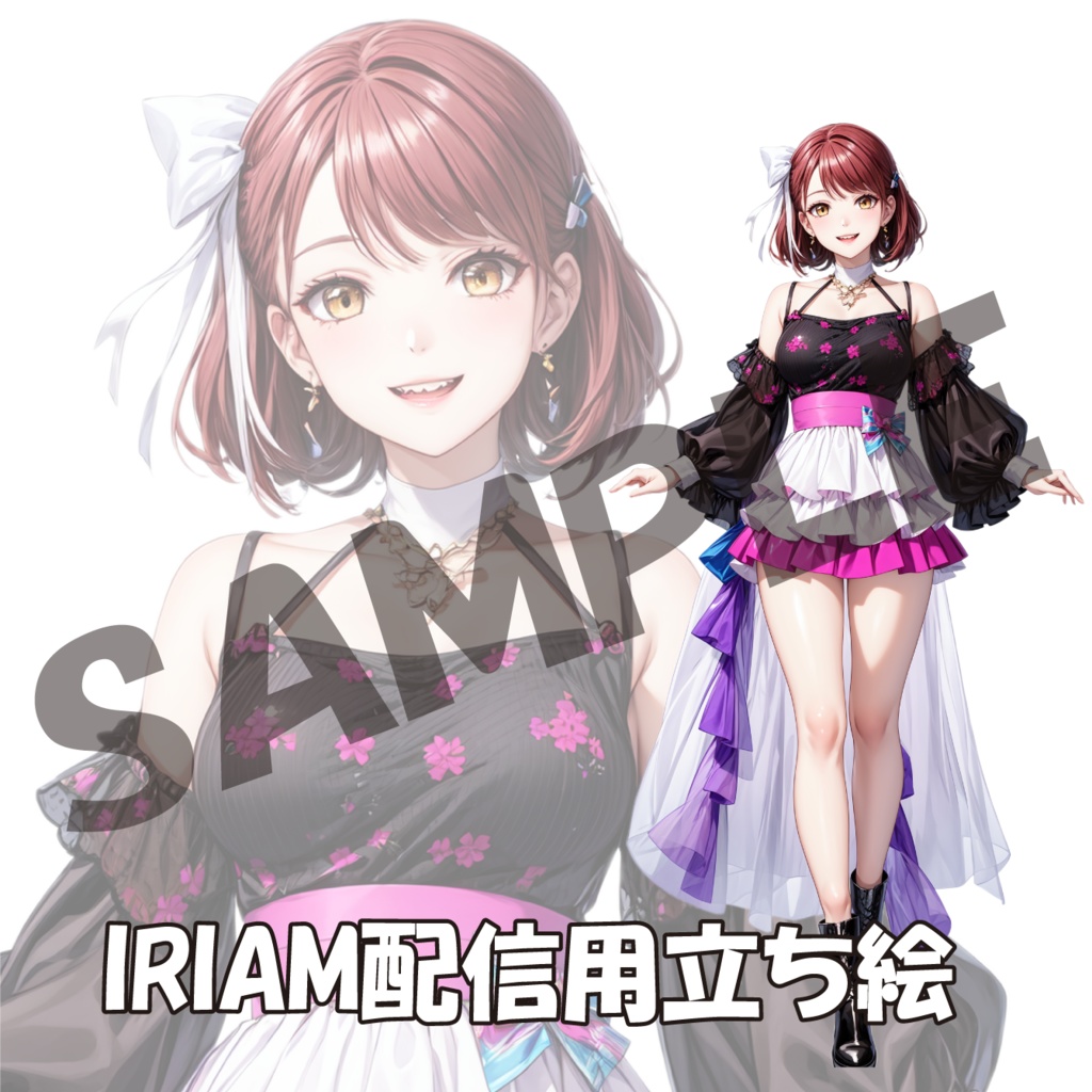003／IRIAM用立ち絵／女性