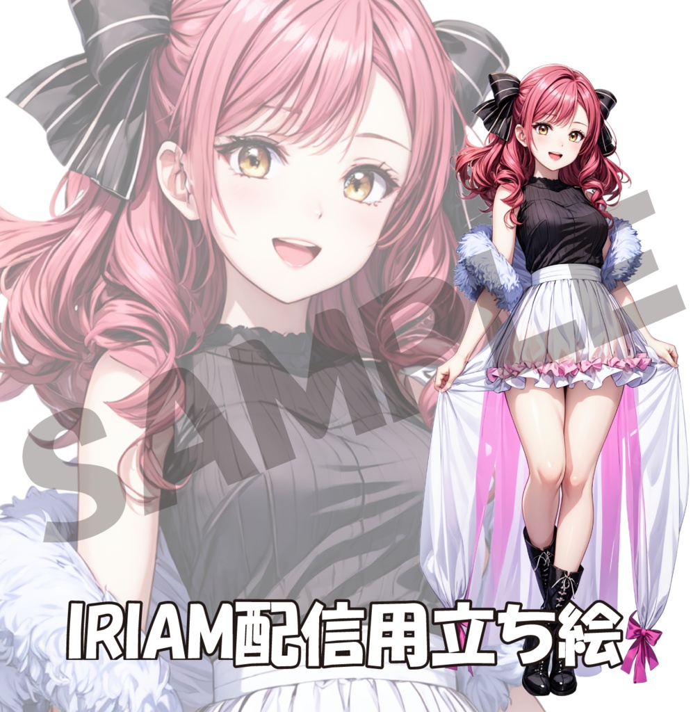 010／IRIAM用立ち絵／女性