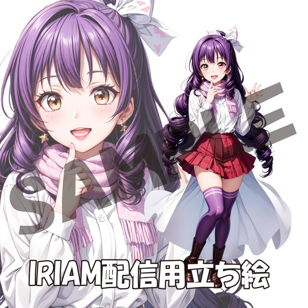 040/IRIAM用立ち絵/女性