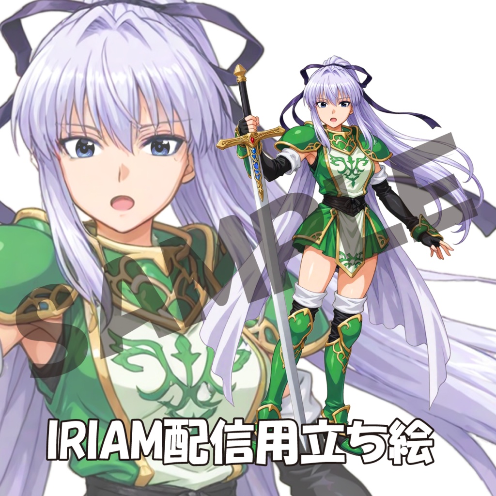 073/IRIAM用立ち絵/女性