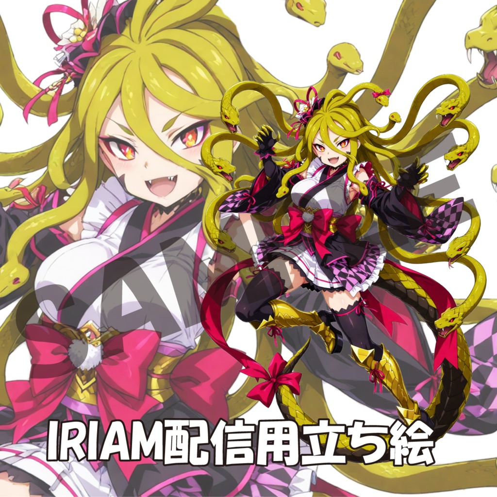 074／IRIAM用立ち絵／女性
