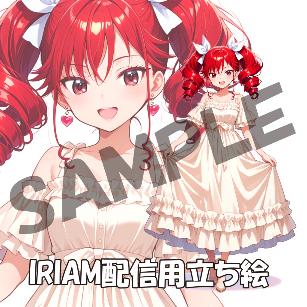 085／IRIAM用立ち絵／女性