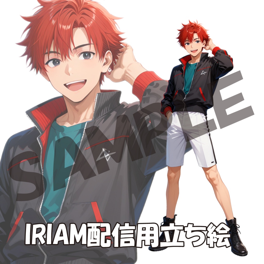 089／IRIAM用立ち絵／男性