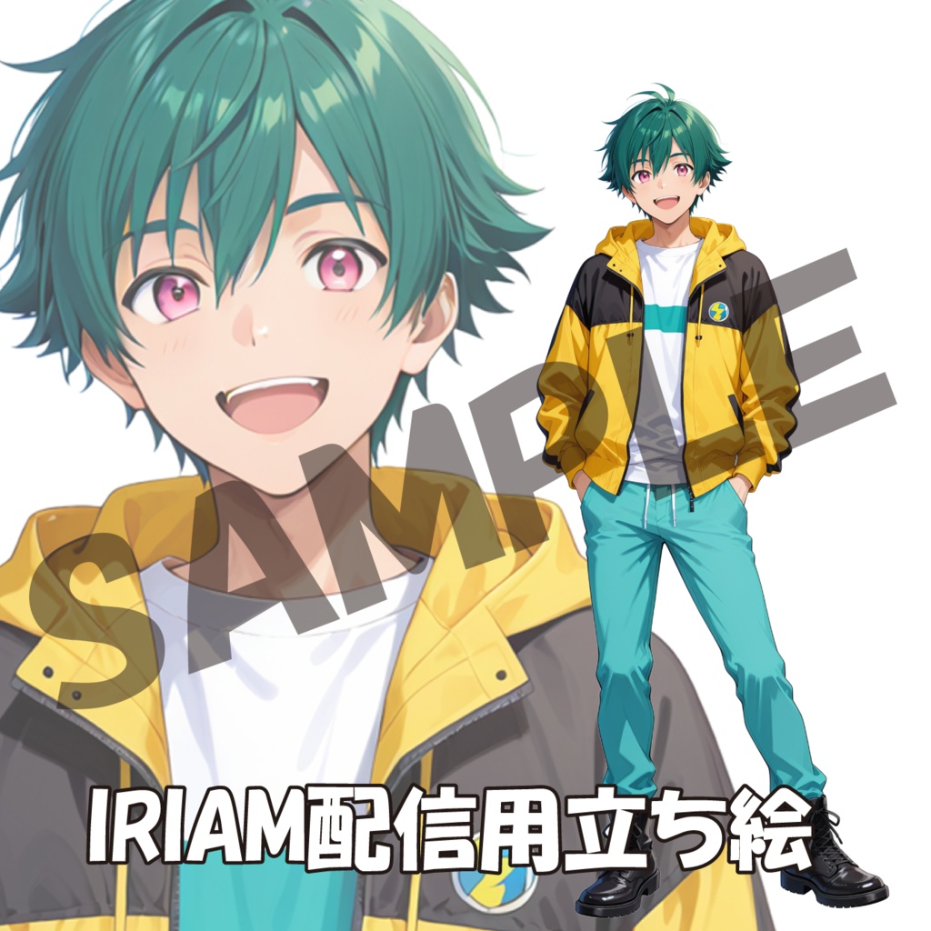 102／IRIAM用立ち絵／男性
