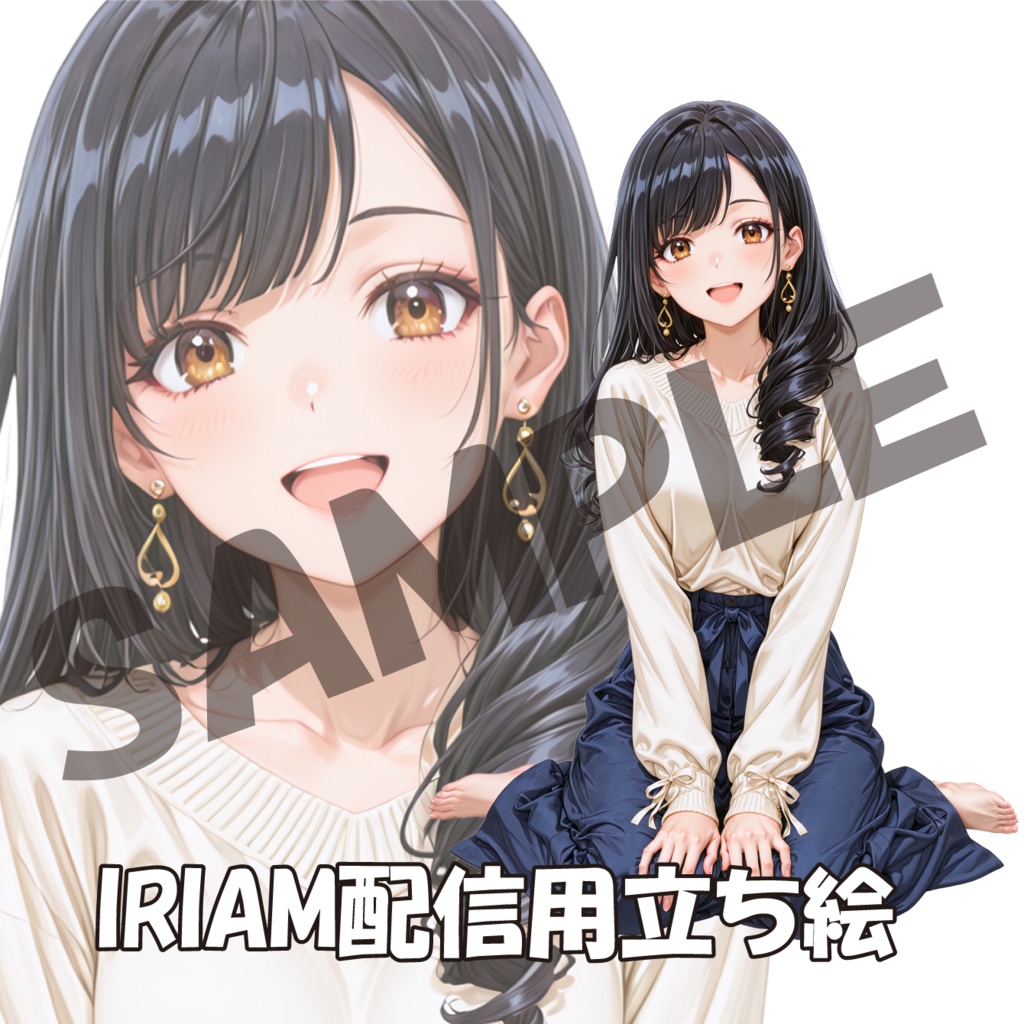 131/IRIAM用立ち絵/女性