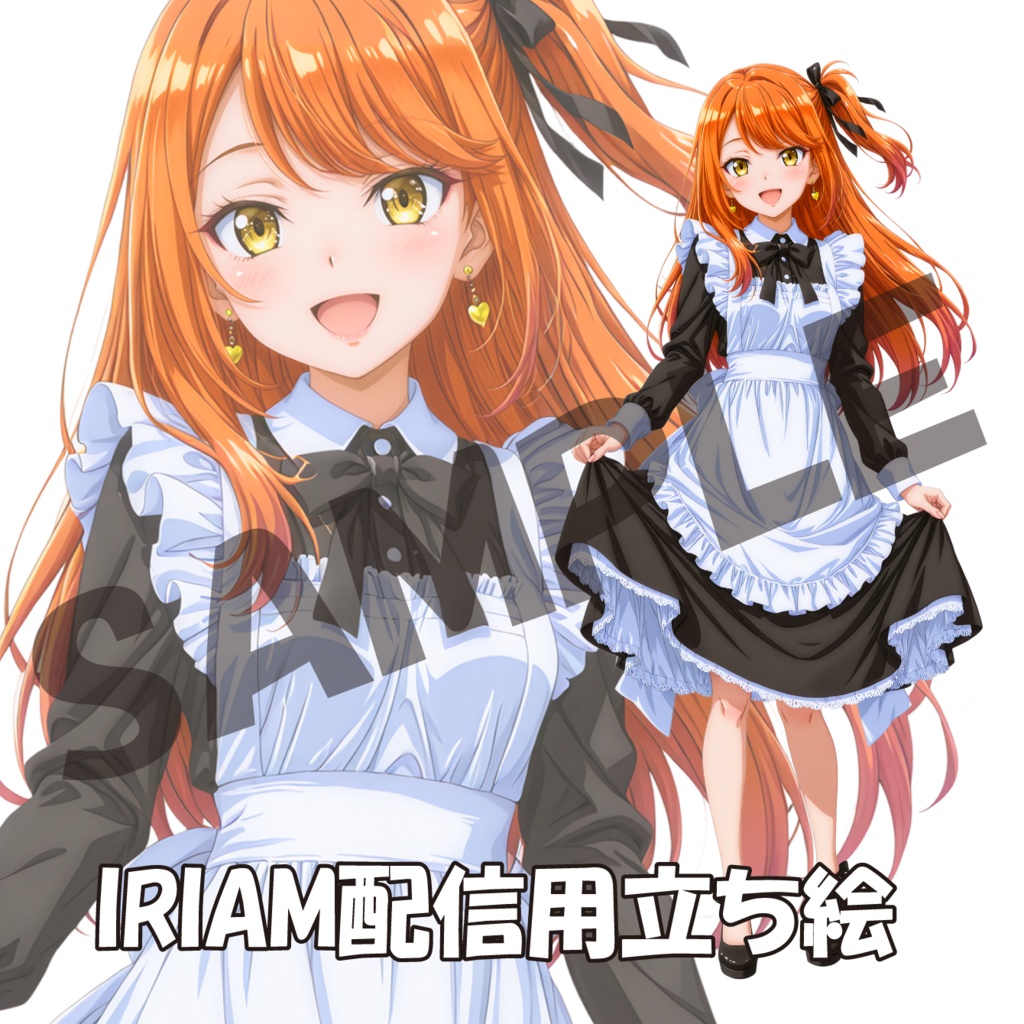 160/IRIAM用立ち絵/女性