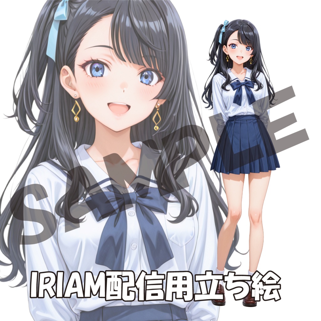 162/IRIAM用立ち絵/女性