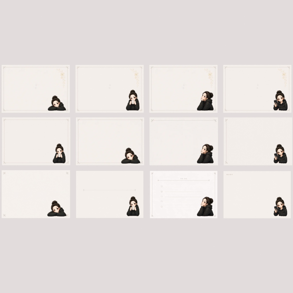 ちび旅人 A6 Memo Collection Vol.1