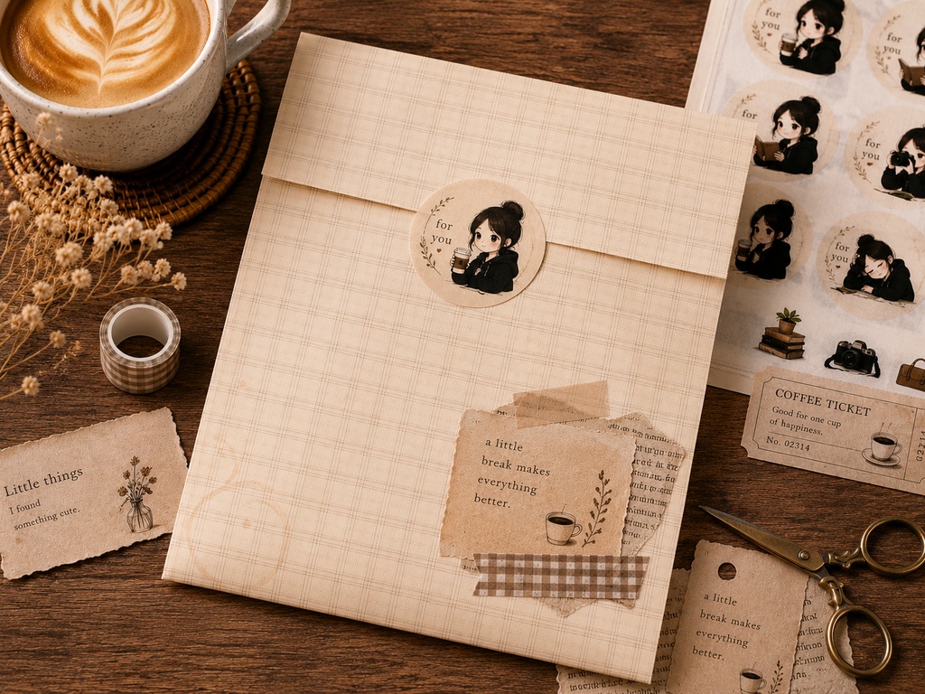 ちび旅人 Coffee Seal & Parts Vol.1