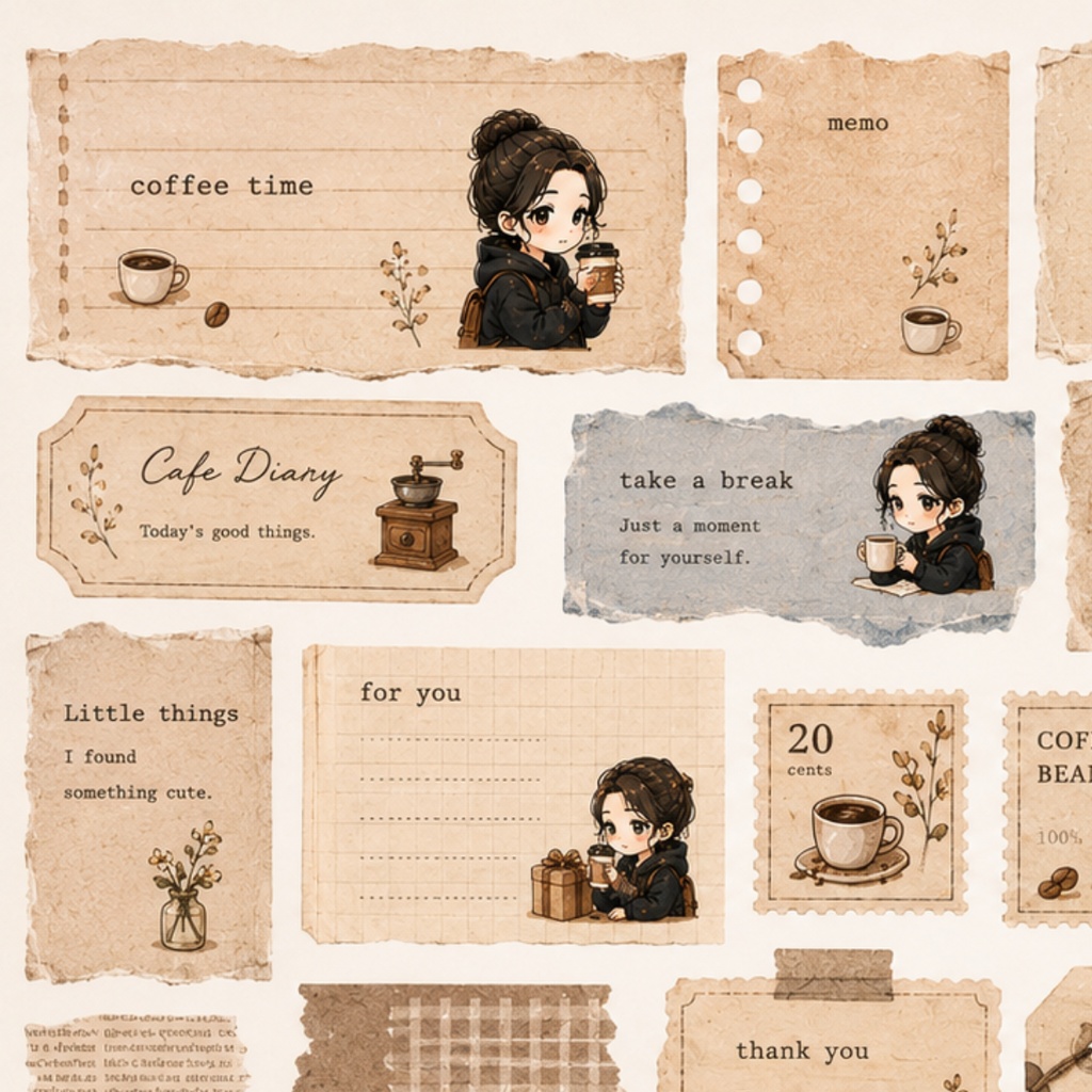ちび旅人 Coffee Scraps Vol.1