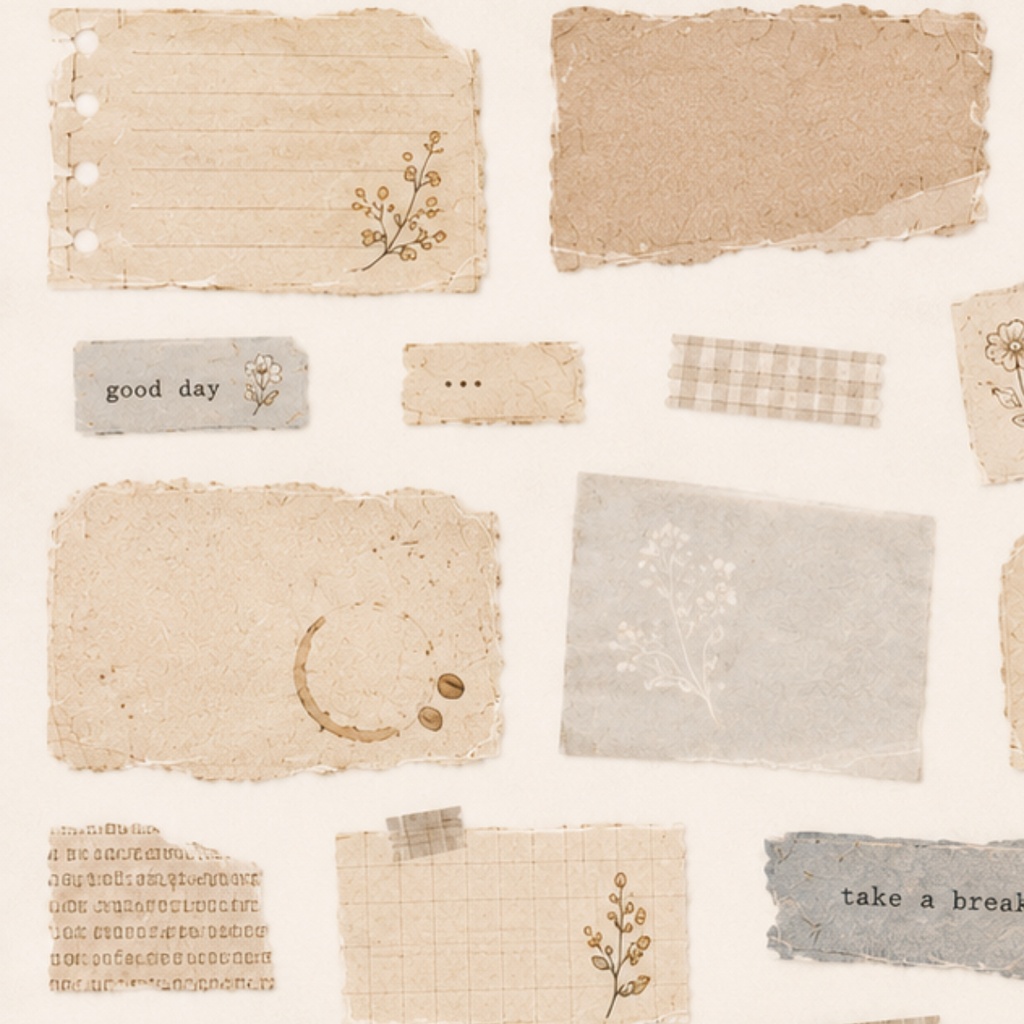 ちび旅人 Coffee Paper Bits Vol.1