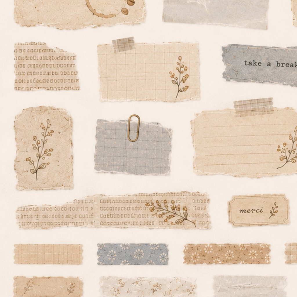 ちび旅人 Coffee Paper Bits Vol.1