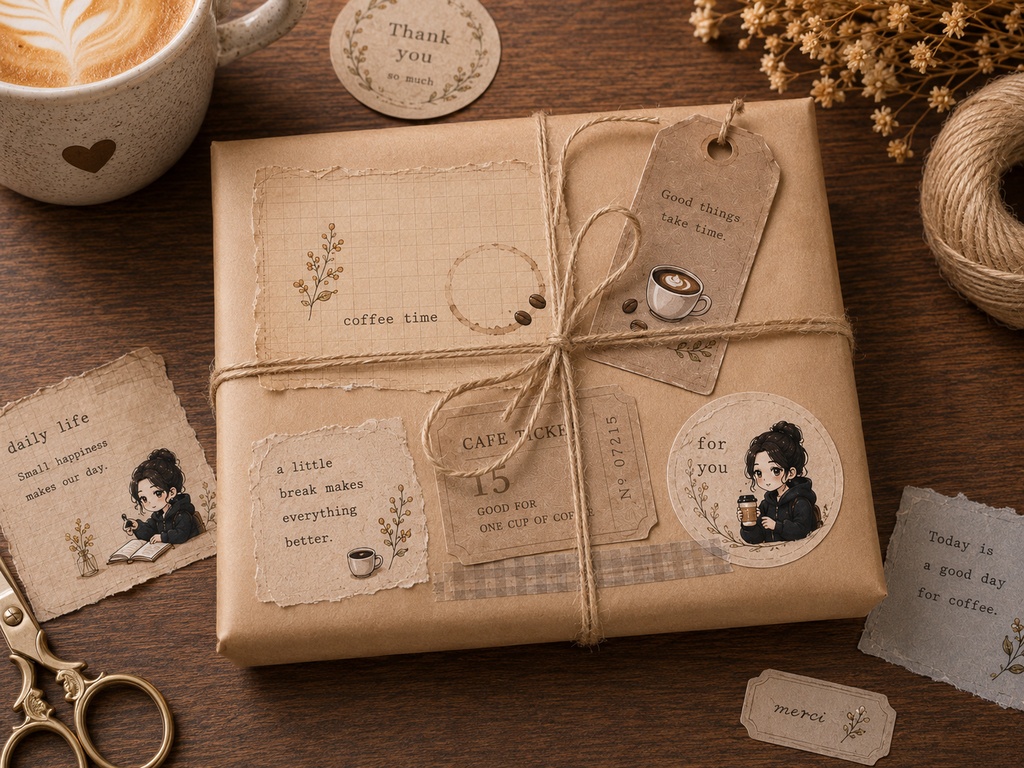 ちび旅人 Coffee Paper Bits Vol.1