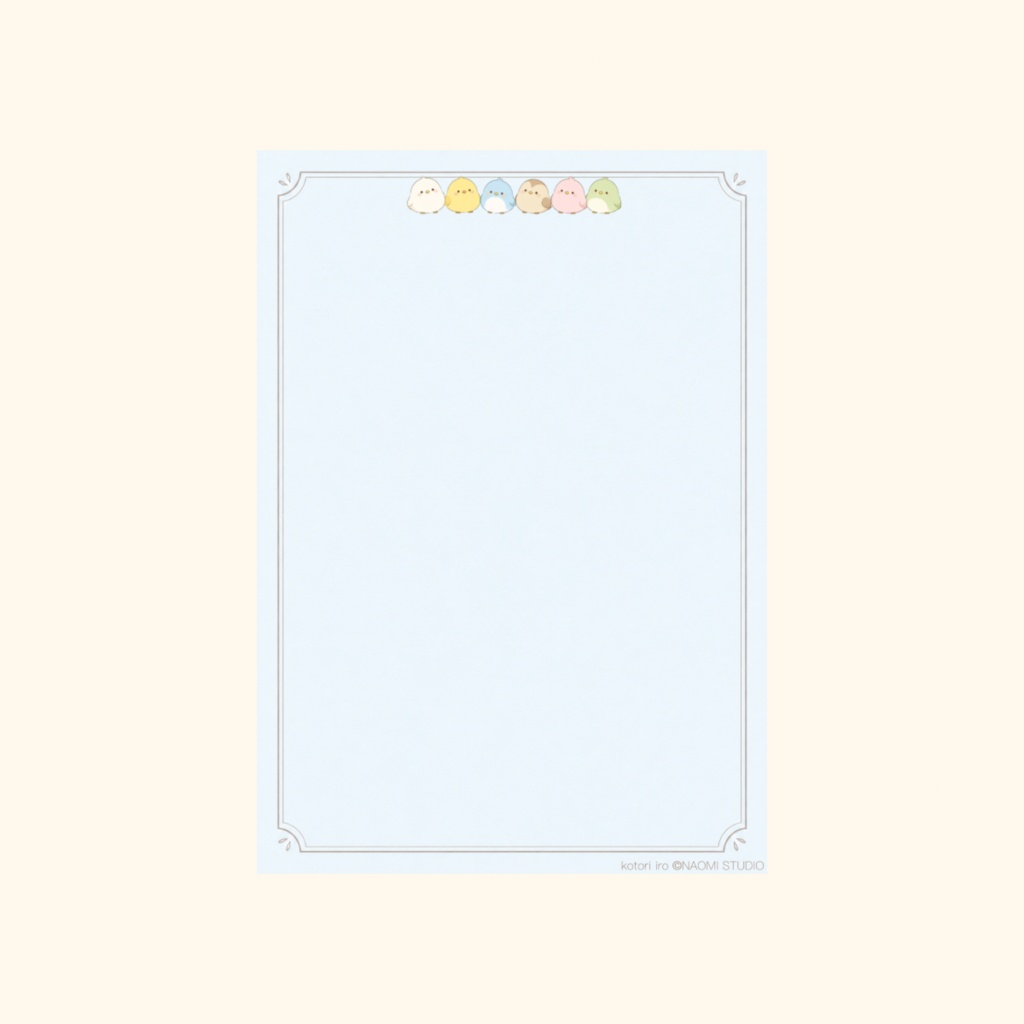ことりいろ Letter Set Vol.1