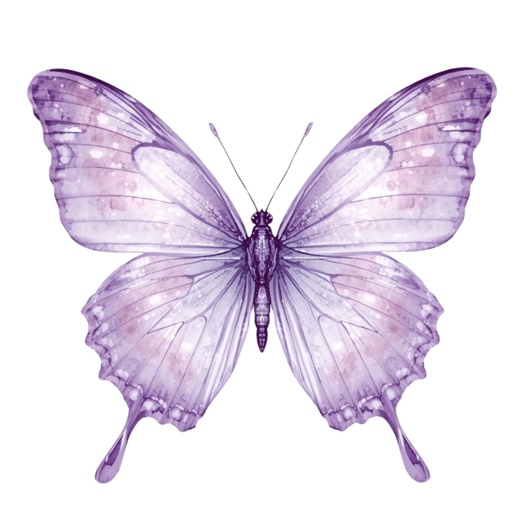 高級感あふれるスピリチュアル蝶クリップアートセット(全10種)|PNGダウンロード