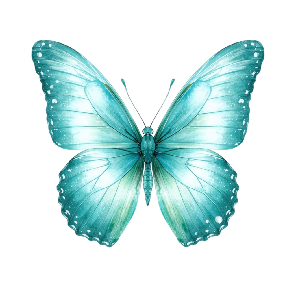 高級感あふれるスピリチュアル蝶クリップアートセット(全10種)|PNGダウンロード