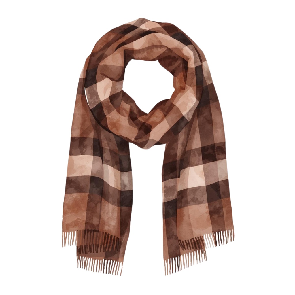 【14 PNG】ブラウンクラシック・ライフスタイル Clip Art set