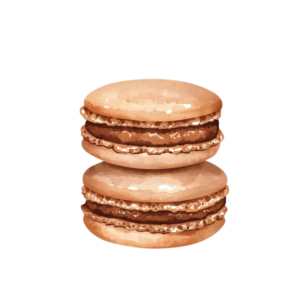 【14 PNG】ブラウンクラシック・ライフスタイル Clip Art set