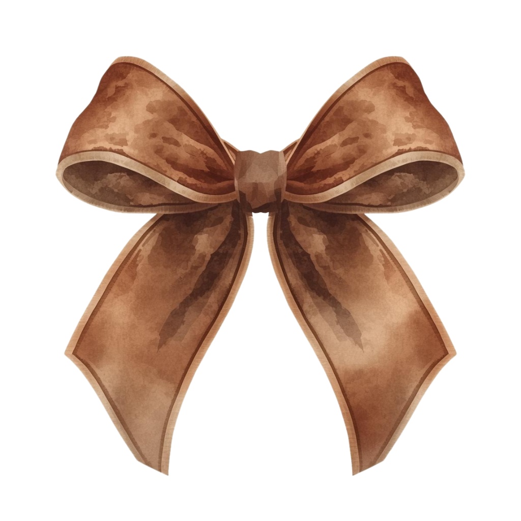 【14 PNG】ブラウンクラシック・ライフスタイル Clip Art set