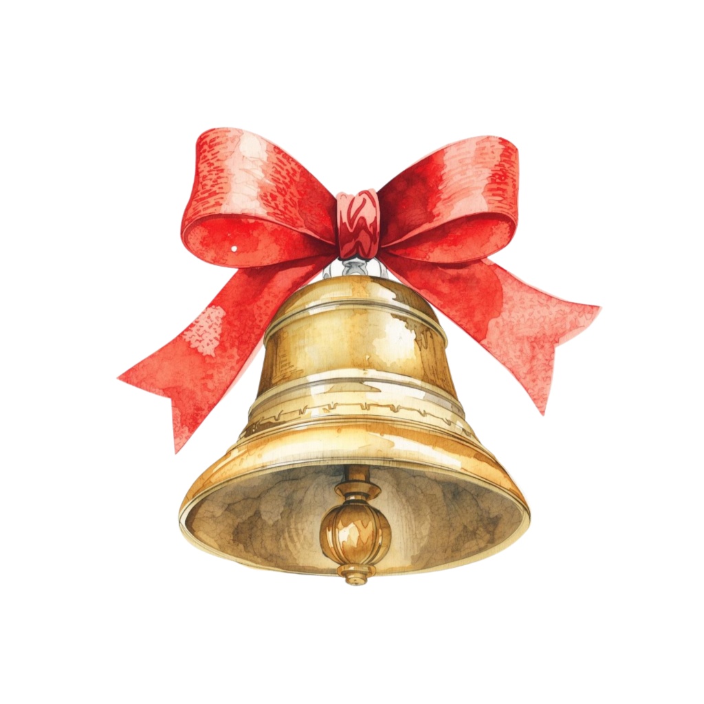 【9Png】クリスマス水彩クリップアートコレクション