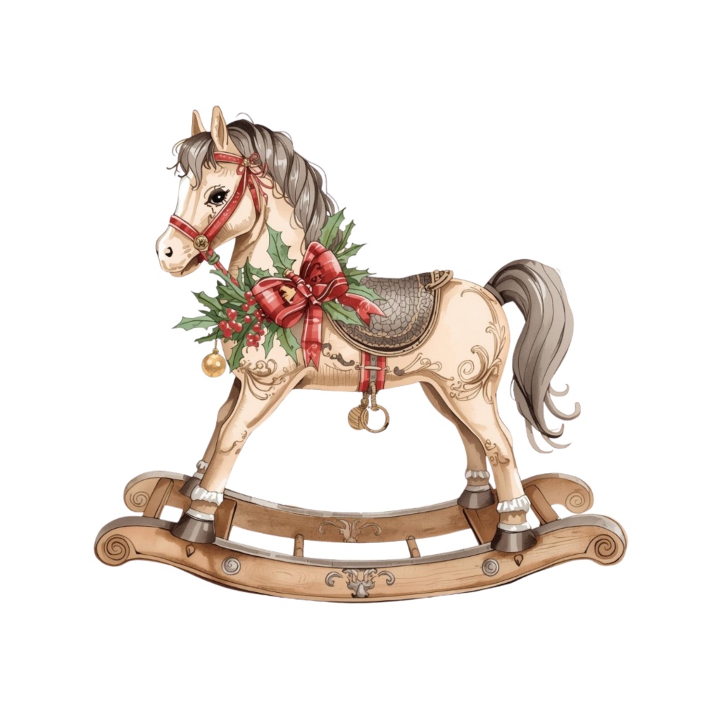 【9Png】クリスマス水彩クリップアートコレクション