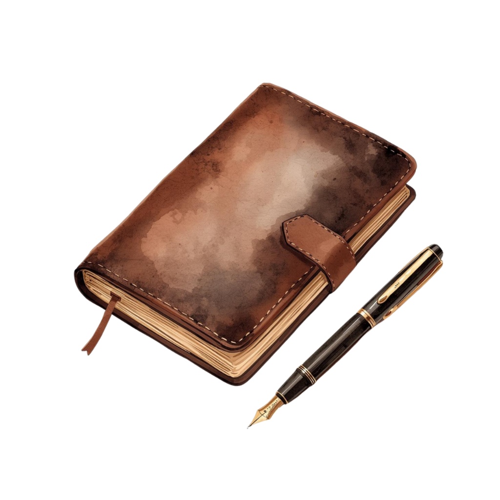 28 Png | Classic Brown Lifestyle Clip Art Collection