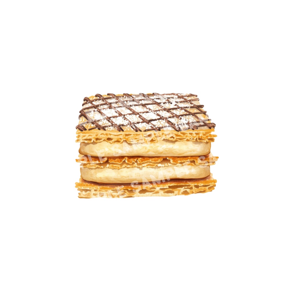 16 Png | Classic Café & Cake Crip Art Set