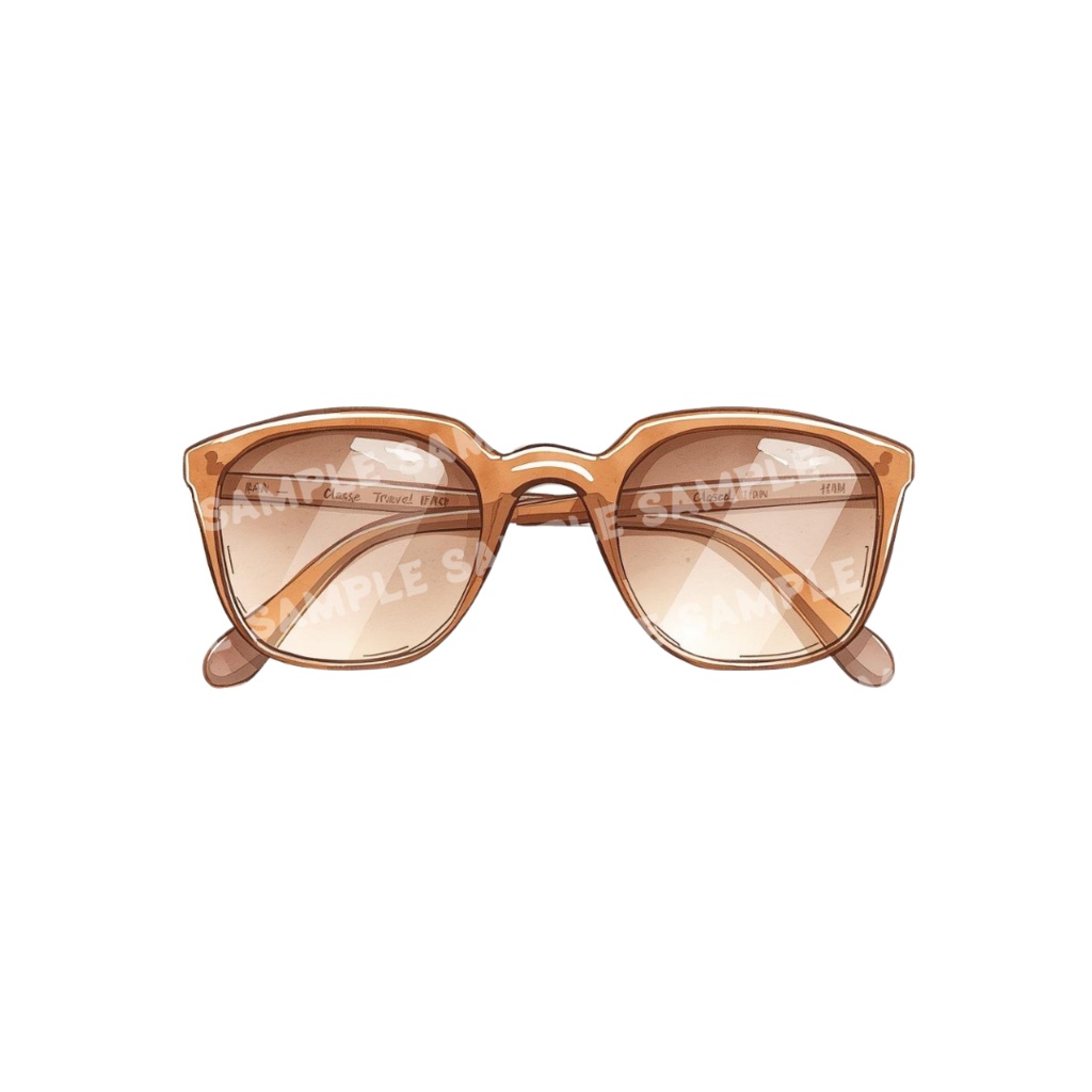 15 Png | Classic Travel Clip Art Set