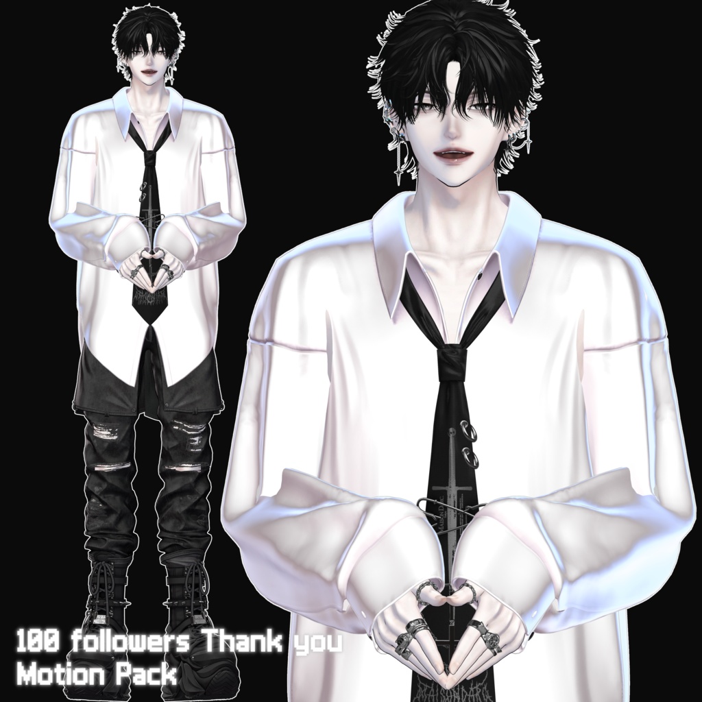 【無料】100 followers Thank you Motion Pack for Minase