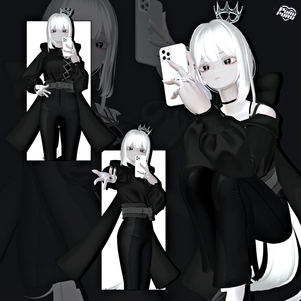 【10アバター対応】 selfie Pose Set