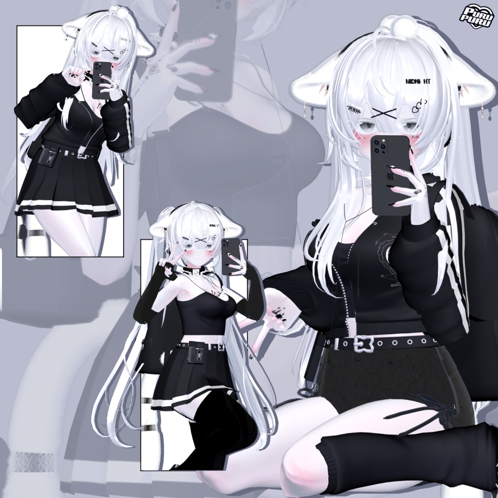 【10アバター対応】 selfie Pose Set