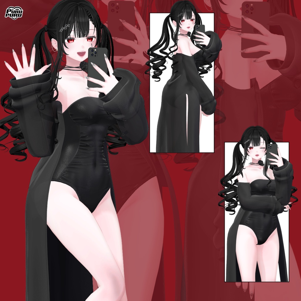 【10アバター対応】 selfie Pose Set