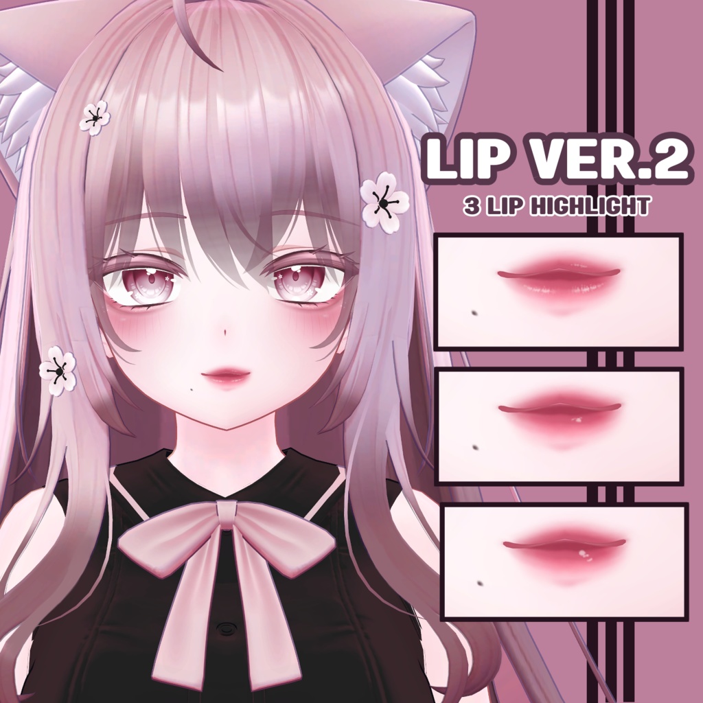 【萌】 moe Jirai make up & body texture