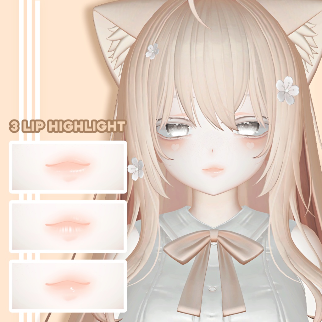 【萌】 moe orange make up & body texture