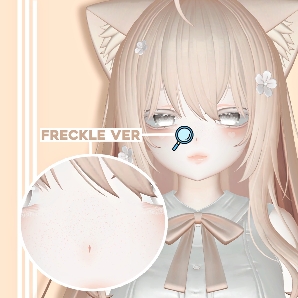 【萌】 moe orange make up & body texture