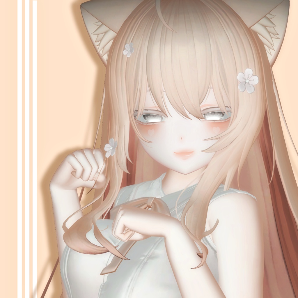 【萌】 moe orange make up & body texture