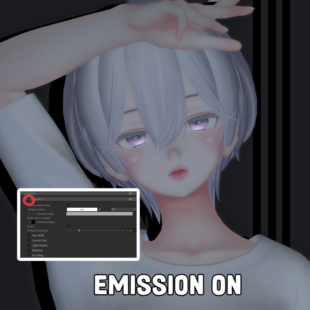 【森羅】 Shinra H-Y eye Texture