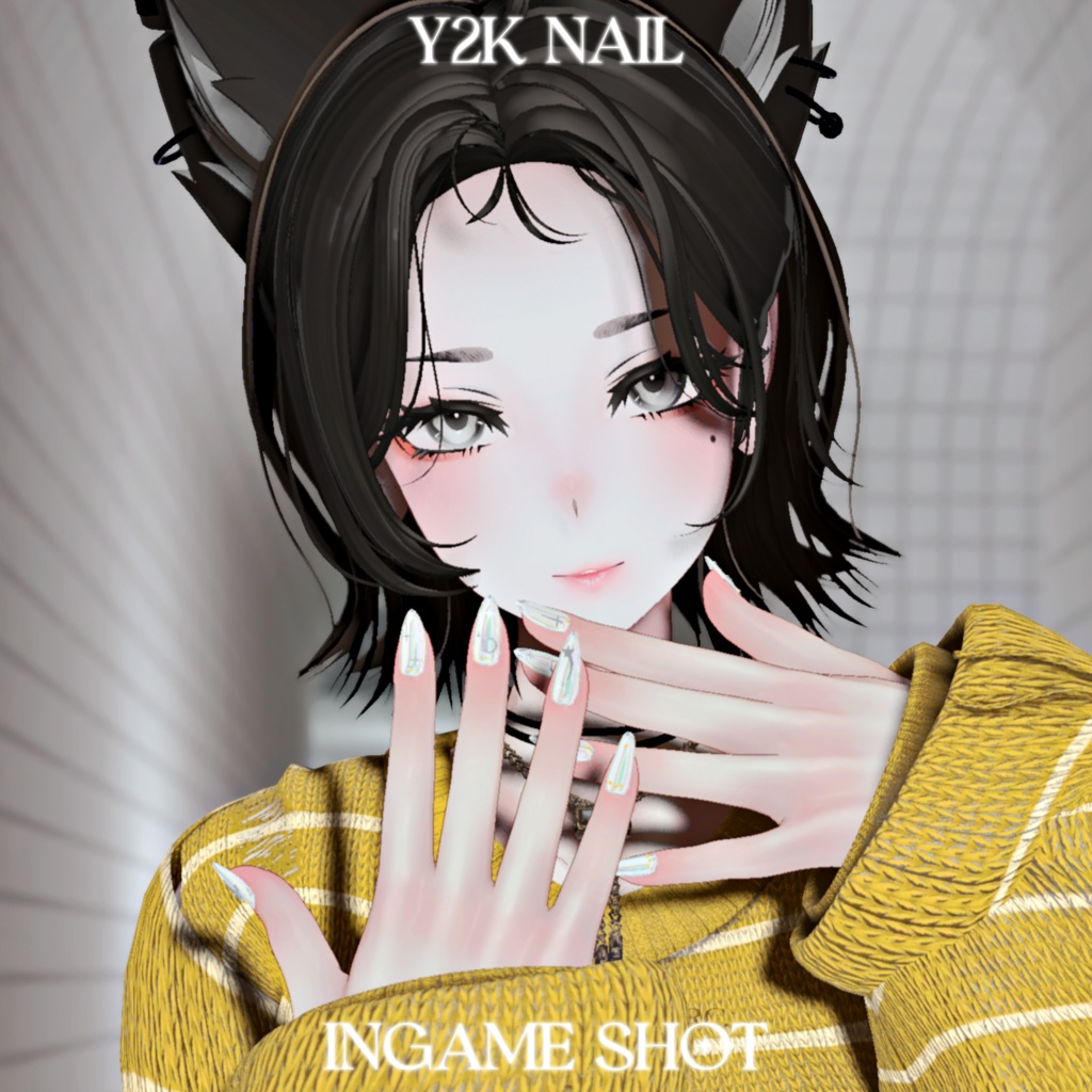 【21アバター対応】 💎MA対応💎 Y2K Nail