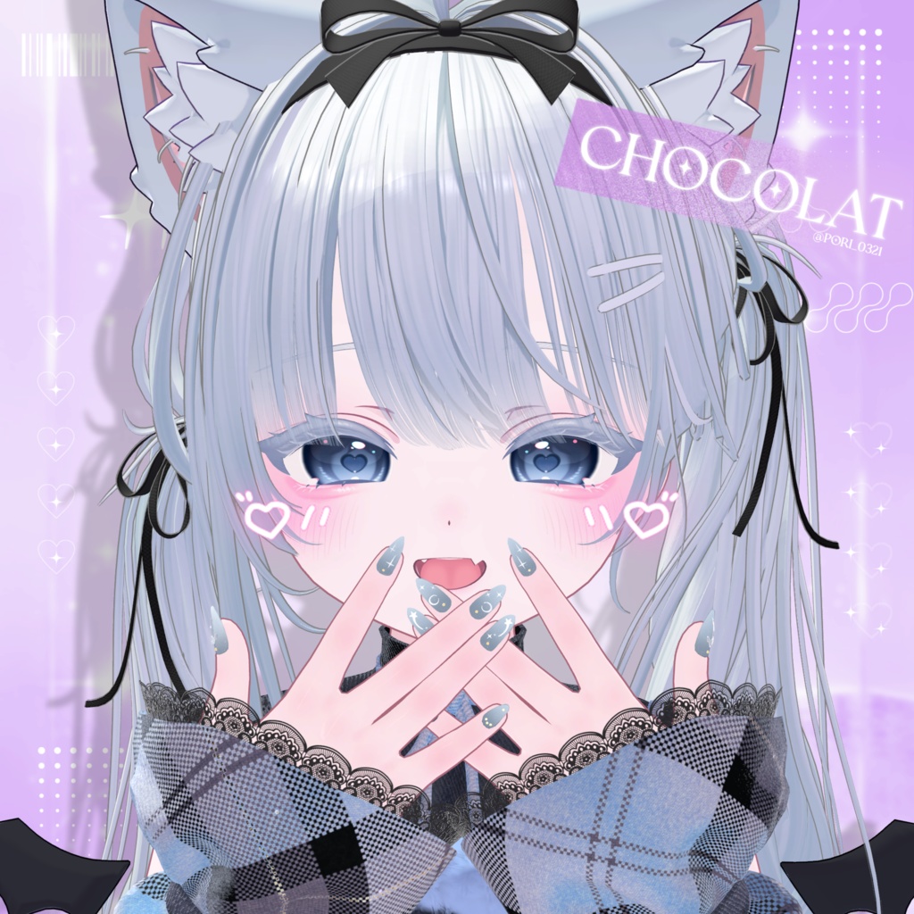 【21アバター対応】 💎MA対応💎 Y2K Nail