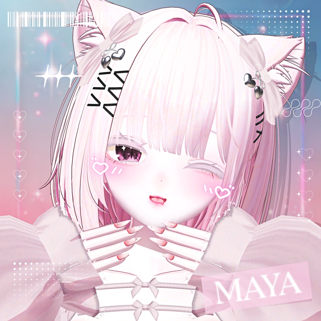 【21アバター対応】 💎MA対応💎 Y2K Nail