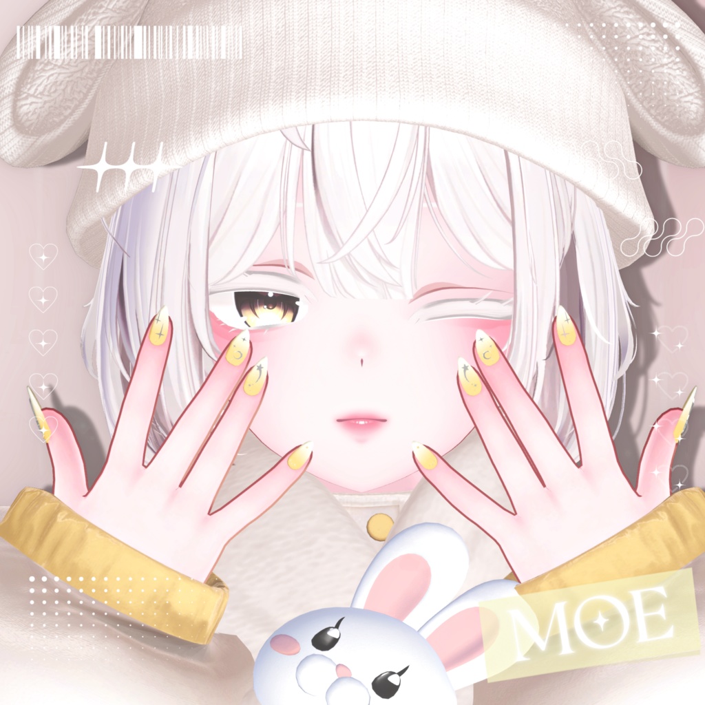 【21アバター対応】 💎MA対応💎 Y2K Nail