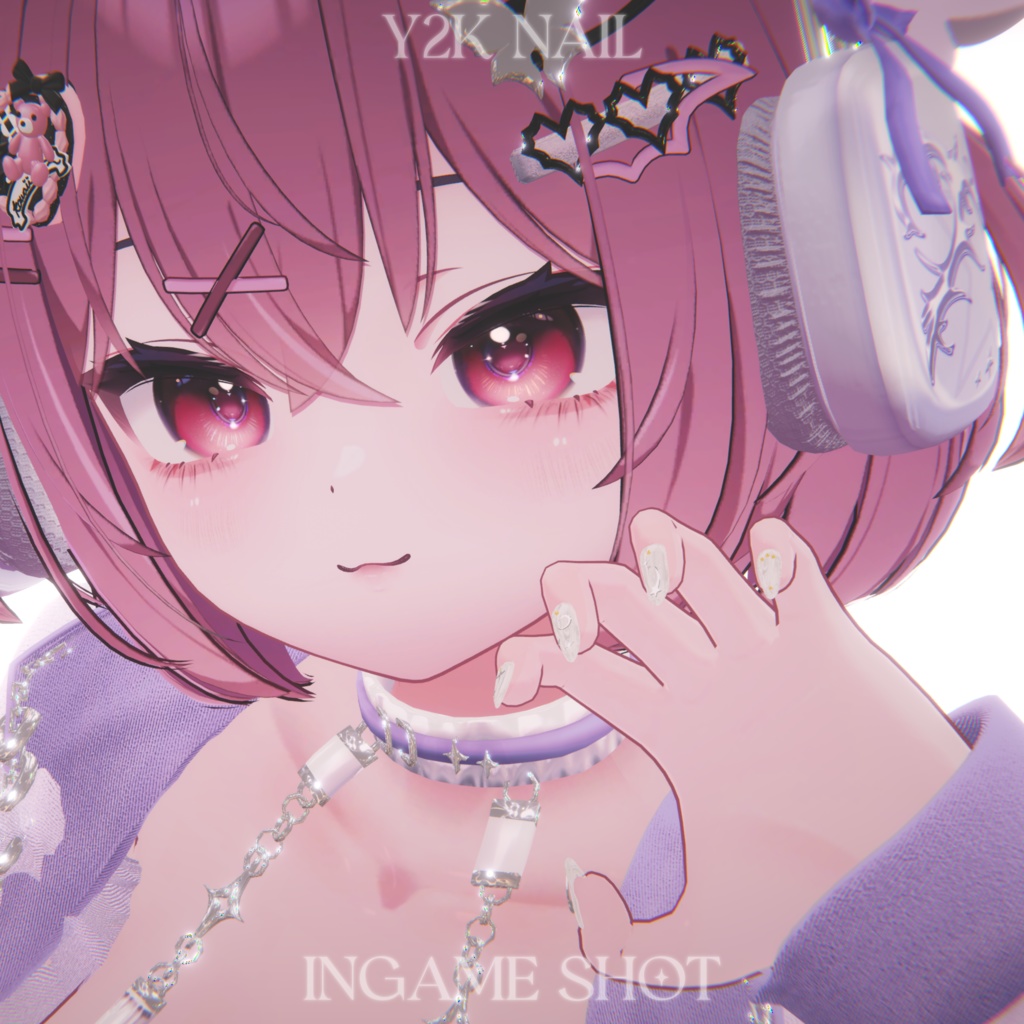 【21アバター対応】 💎MA対応💎 Y2K Nail