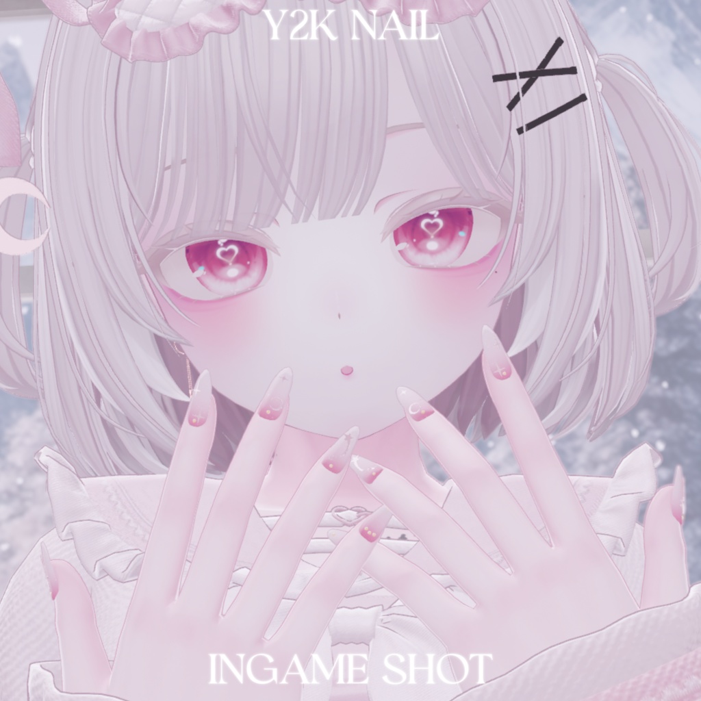 【21アバター対応】 💎MA対応💎 Y2K Nail