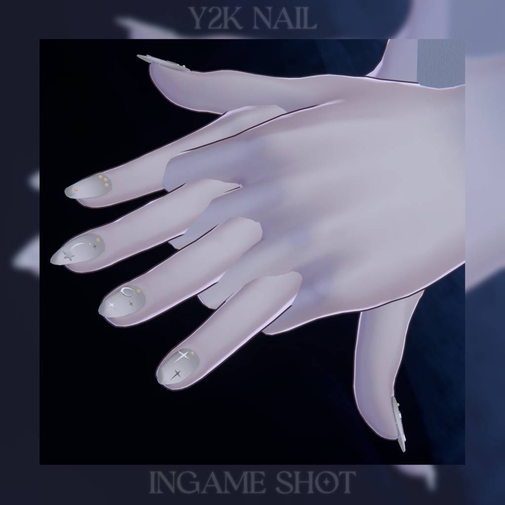 【21アバター対応】 💎MA対応💎 Y2K Nail