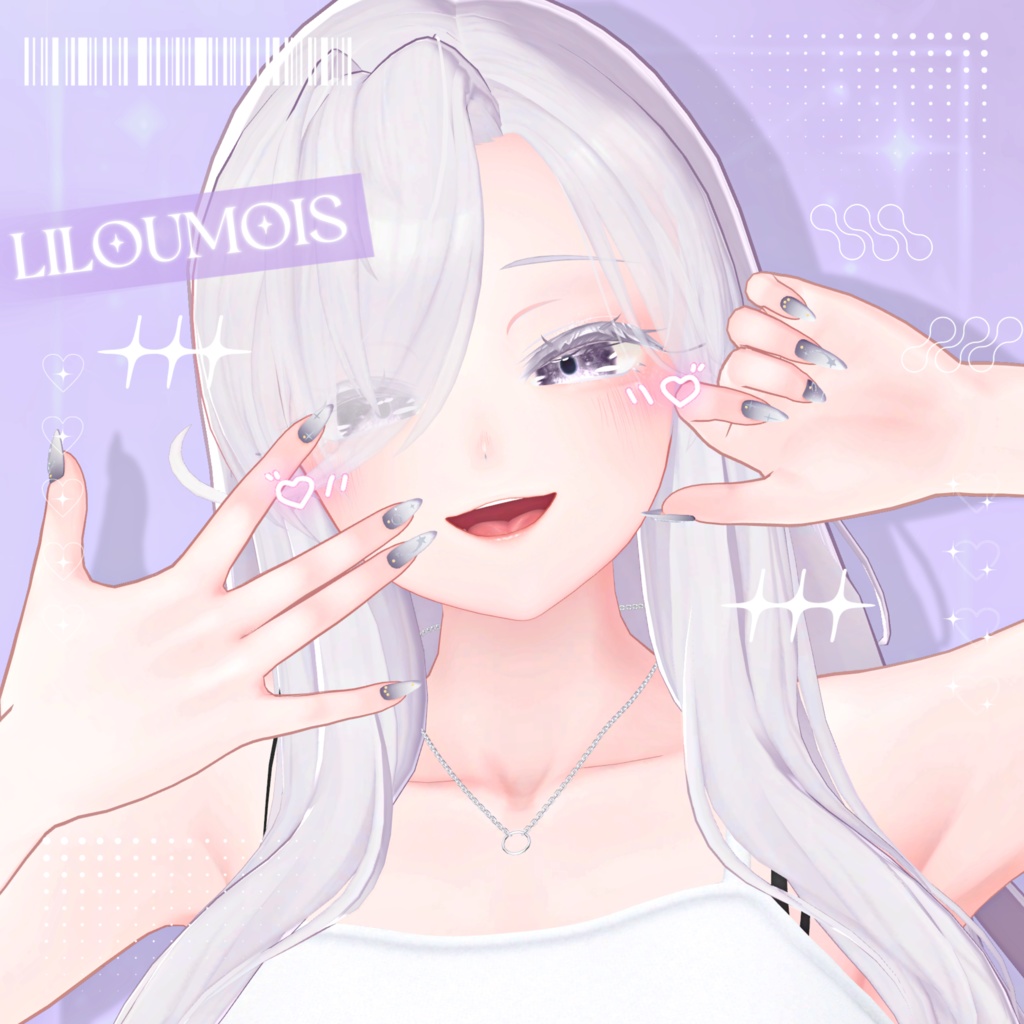 【21アバター対応】 💎MA対応💎 Y2K Nail