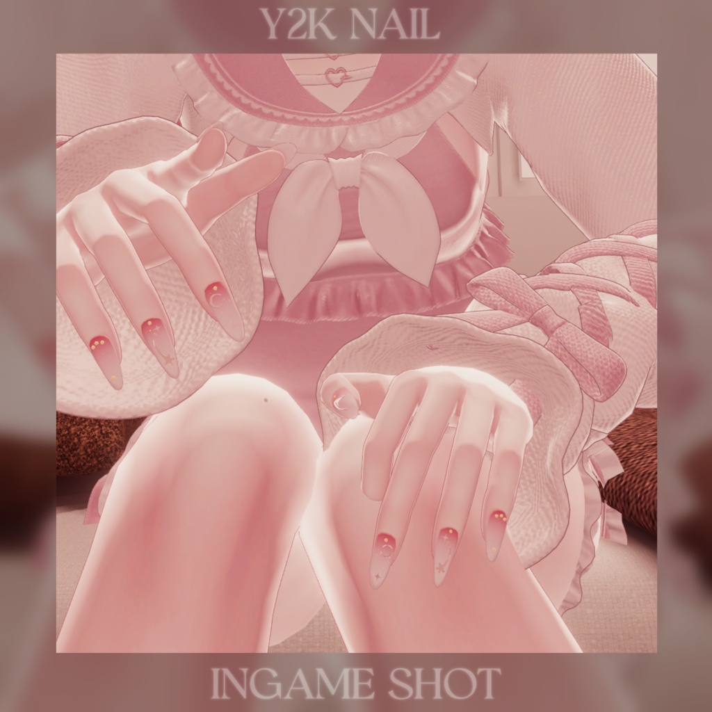 【21アバター対応】 💎MA対応💎 Y2K Nail
