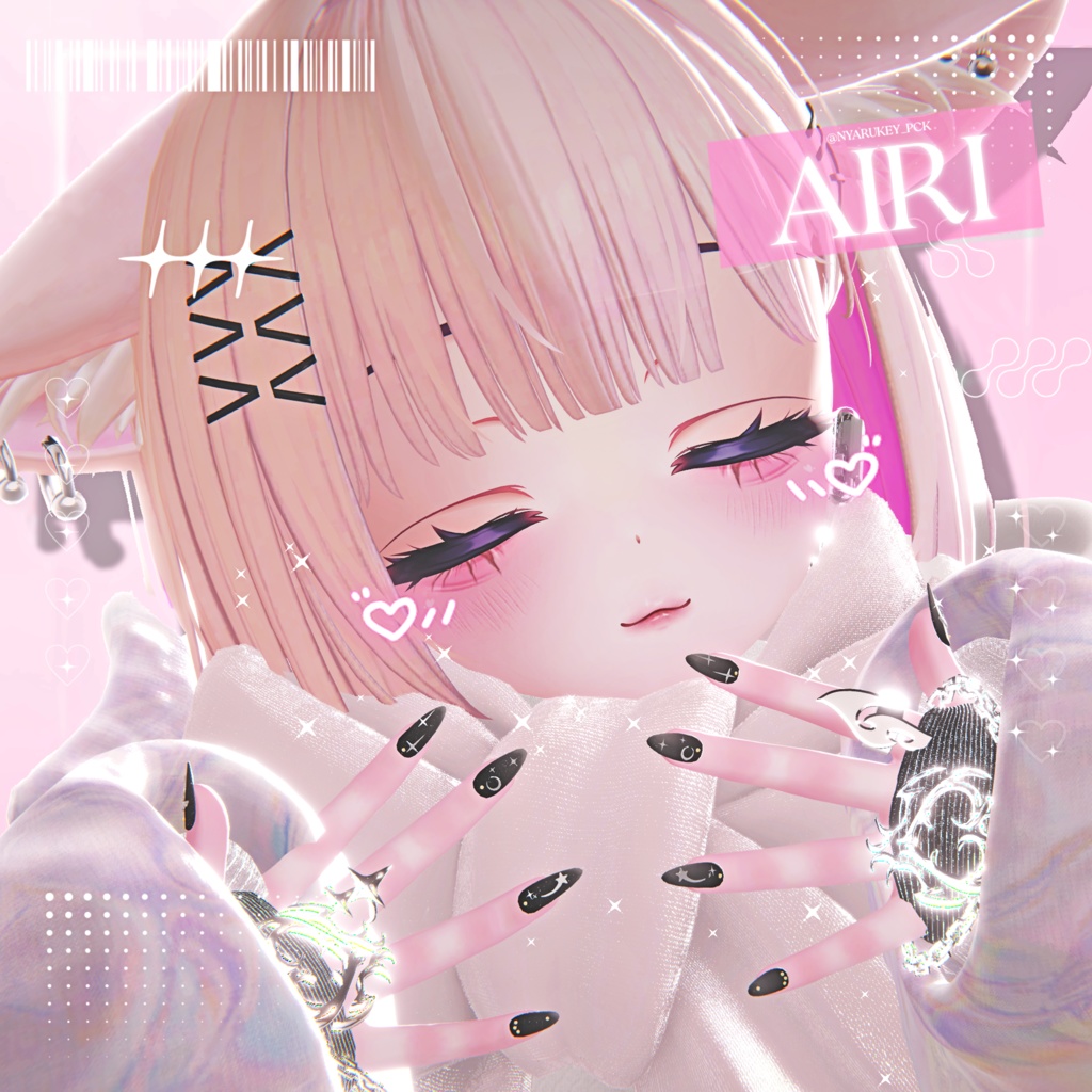 【21アバター対応】 💎MA対応💎 Y2K Nail