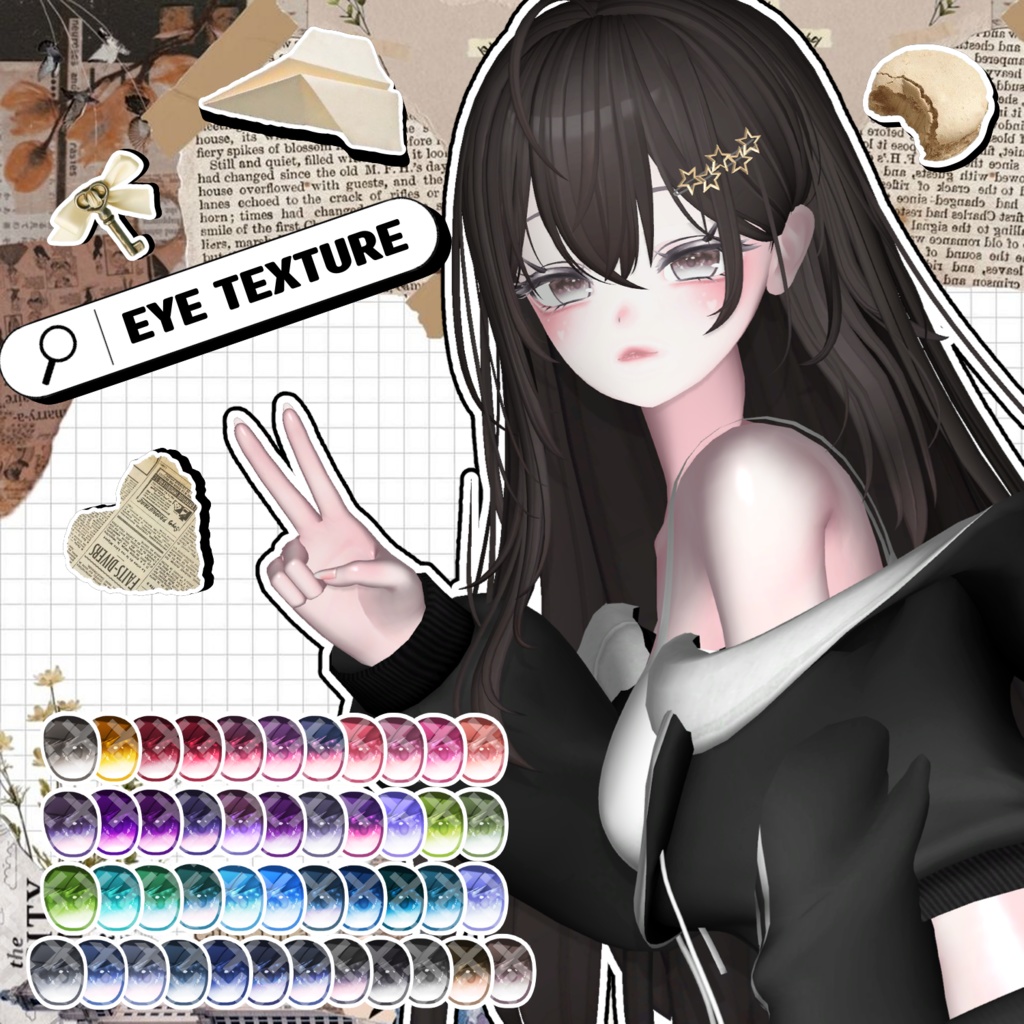 【セレスティア】 Selestia H-Y eye Texture