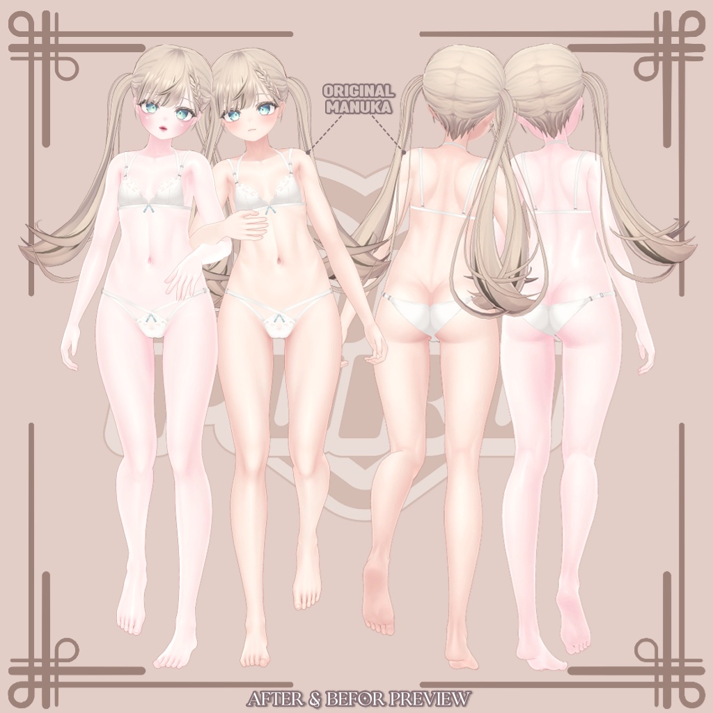 【マヌカ】 Manuka Jirai Make up & Body Texture