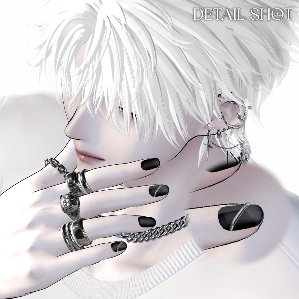 【14アバター対応】💎MA対応💎 SerenDipity Nail